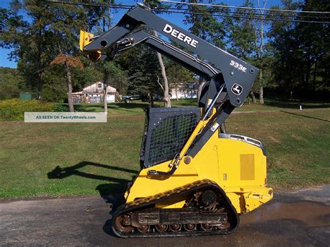 john deere skid steer with tracks specs|largest john deere skid steer.